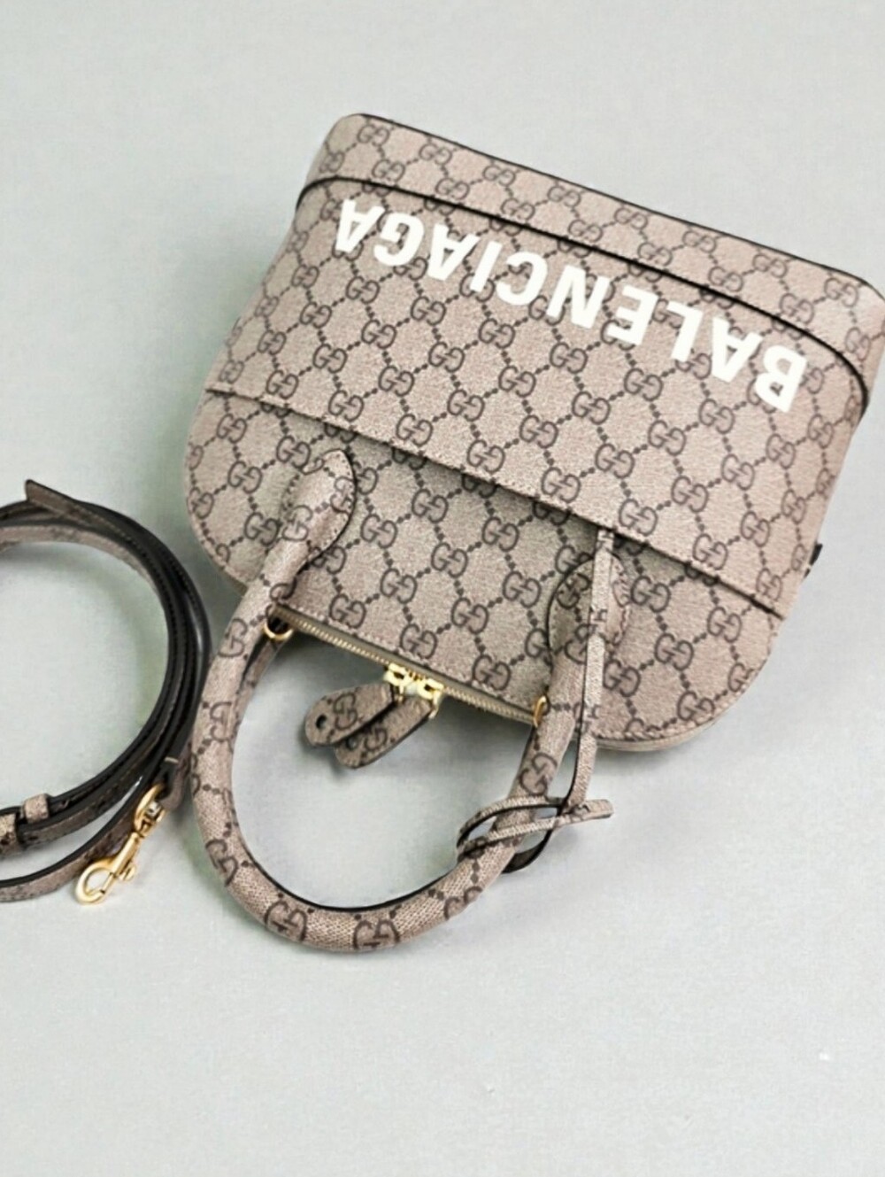 ✨️Rare Gucci x Balenciaga Hacker Project Ville Small Top Handle - Picture 8 of 15